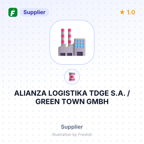 ALIANZA LOGISTIKA TDGE S.A. / GREEN TOWN GMBH – summary card, no photo uploaded yet