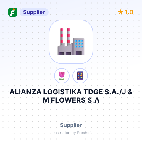 ALIANZA LOGISTIKA TDGE S.A./J & M FLOWERS S.A – summary card, no photo uploaded yet