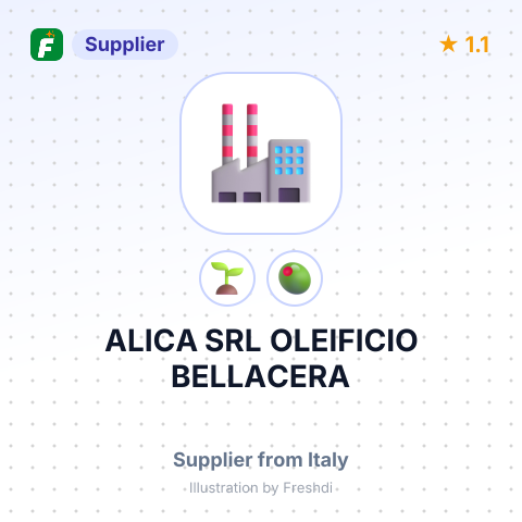 ALICA SRL  OLEIFICIO BELLACERA – summary card, no photo uploaded yet