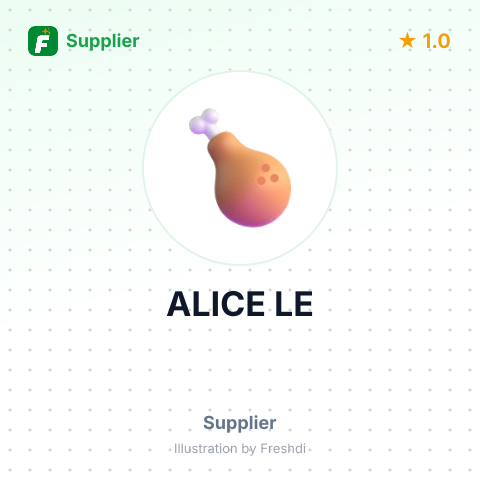 ALICE LE – summary card, no photo uploaded yet