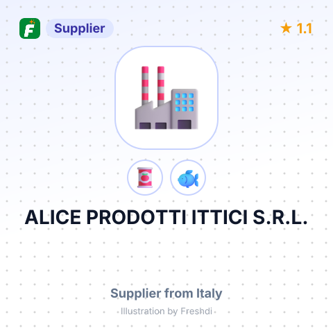 ALICE PRODOTTI ITTICI S.R.L. – summary card, no photo uploaded yet