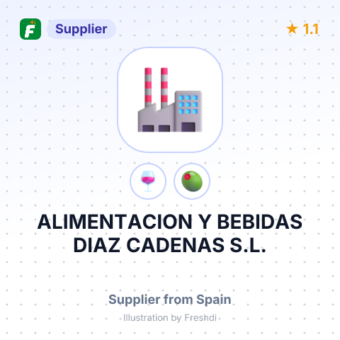 ALIMENTACION Y BEBIDAS DIAZ CADENAS S.L. – summary card, no photo uploaded yet