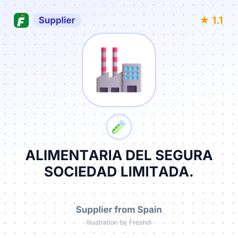 ALIMENTARIA DEL SEGURA SOCIEDAD LIMITADA. – summary card, no photo uploaded yet