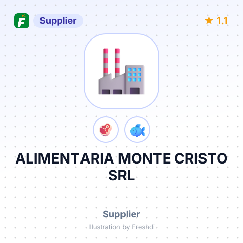 ALIMENTARIA MONTE CRISTO SRL – summary card, no photo uploaded yet