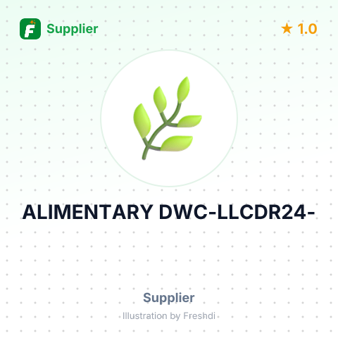 ALIMENTARY DWC-LLCDR24- – summary card, no photo uploaded yet
