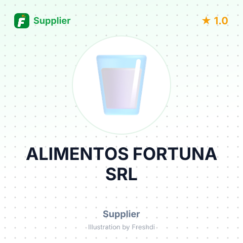 ALIMENTOS FORTUNA SRL – summary card, no photo uploaded yet