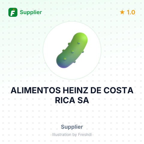 ALIMENTOS HEINZ DE COSTA RICA SA – summary card, no photo uploaded yet