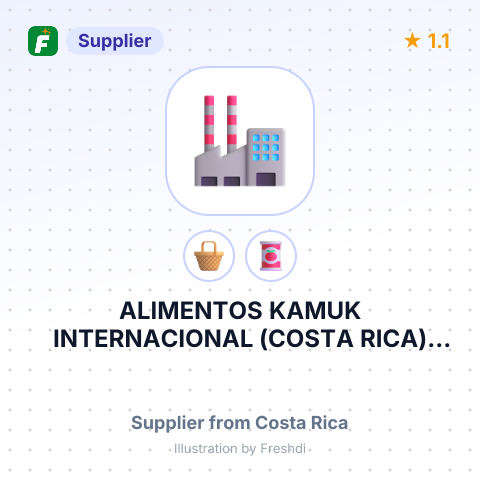 ALIMENTOS KAMUK INTERNACIONAL (COSTA RICA) S.A. – summary card, no photo uploaded yet