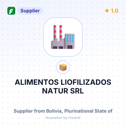 ALIMENTOS LIOFILIZADOS NATUR SRL – summary card, no photo uploaded yet