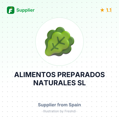 ALIMENTOS PREPARADOS NATURALES SL – summary card, no photo uploaded yet