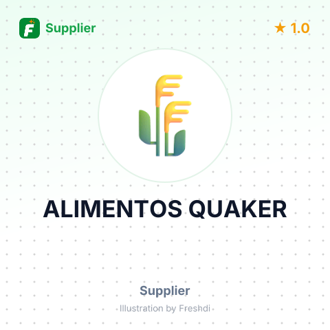 ALIMENTOS QUAKER – summary card, no photo uploaded yet