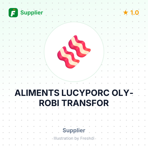 ALIMENTS LUCYPORC OLY-ROBI TRANSFOR – summary card, no photo uploaded yet