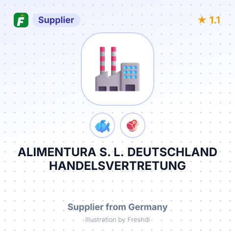 ALIMENTURA S. L. DEUTSCHLAND HANDELSVERTRETUNG – summary card, no photo uploaded yet