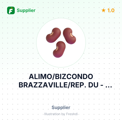 ALIMO/BIZCONDO BRAZZAVILLE/REP. DU – summary card, no photo uploaded yet