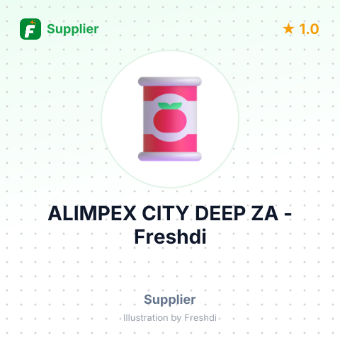 ALIMPEX CITY DEEP ZA – summary card, no photo uploaded yet