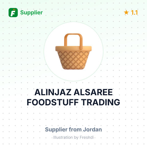 ALINJAZ ALSAREE FOODSTUFF TRADING – summary card, no photo uploaded yet