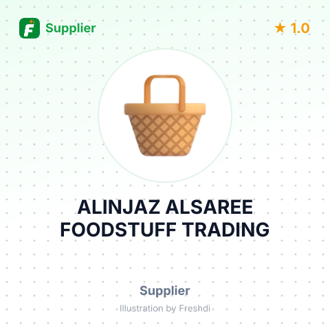 ALINJAZ ALSAREE FOODSTUFF TRADING – summary card, no photo uploaded yet
