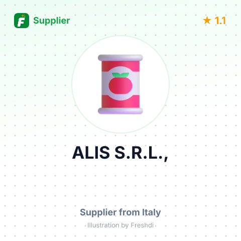 ALIS S.R.L., – summary card, no photo uploaded yet