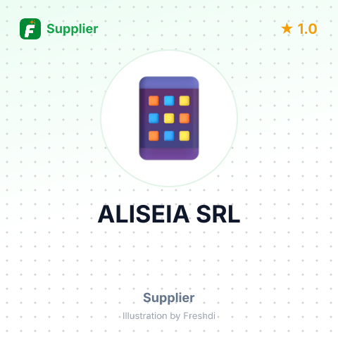 ALISEIA SRL – summary card, no photo uploaded yet