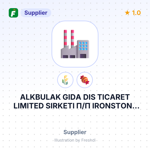 ALKBULAK GIDA DIS TICARET LIMITED SIRKETI П/П IRONSTONE TECHNOLOGY LTD – summary card, no photo uploaded yet