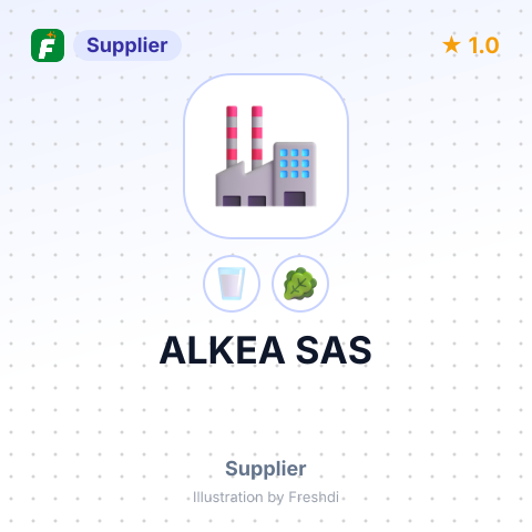 ALKEA SAS – summary card, no photo uploaded yet