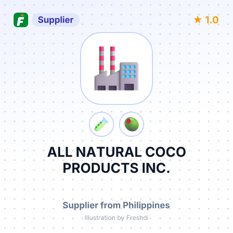 ALL NATURAL COCO PRODUCTS INC. – summary card, no photo uploaded yet