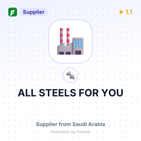 ALL STEELS FOR YOU – summary card, no photo uploaded yet