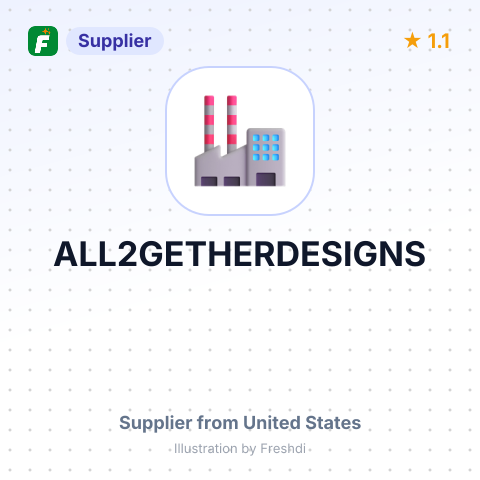 ALL2GETHERDESIGNS – summary card, no photo uploaded yet
