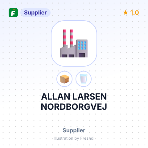 ALLAN LARSEN NORDBORGVEJ – summary card, no photo uploaded yet
