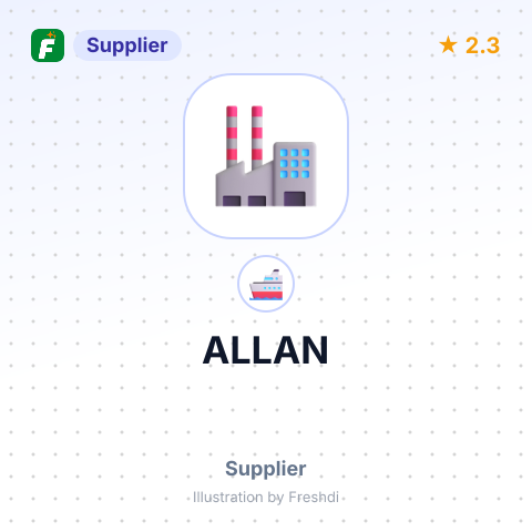 ALLAN – summary card, no photo uploaded yet