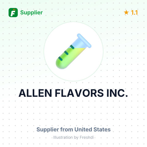 ALLEN FLAVORS INC. – summary card, no photo uploaded yet