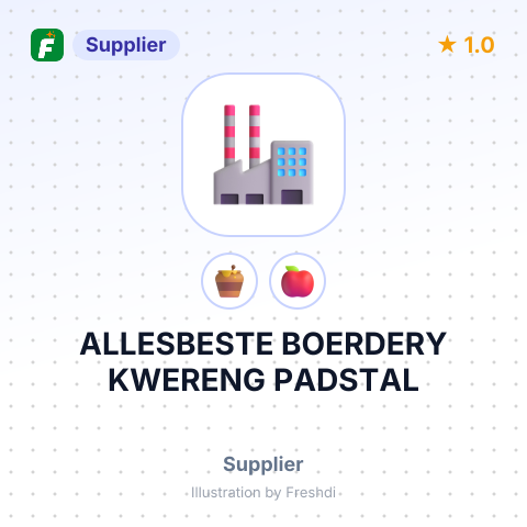 ALLESBESTE BOERDERY KWERENG PADSTAL – summary card, no photo uploaded yet