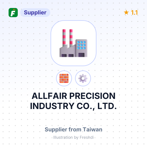 ALLFAIR PRECISION INDUSTRY CO., LTD. – summary card, no photo uploaded yet