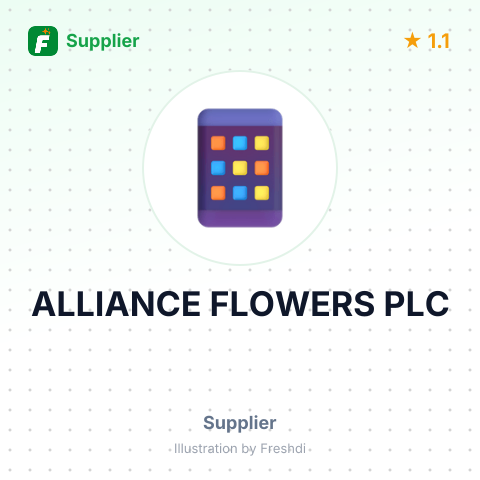 ALLIANCE FLOWERS PLC – summary card, no photo uploaded yet