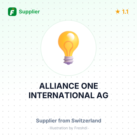 ALLIANCE ONE INTERNATIONAL AG – summary card, no photo uploaded yet