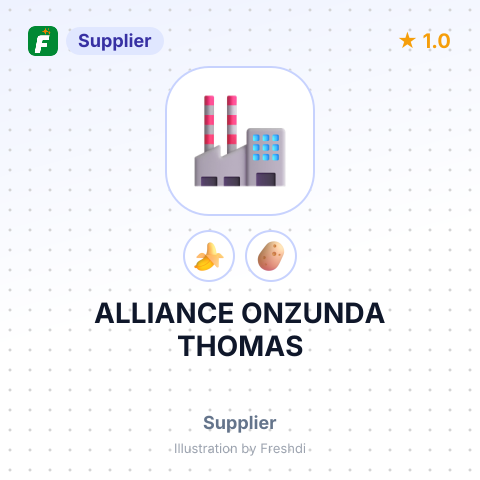 ALLIANCE ONZUNDA THOMAS – summary card, no photo uploaded yet