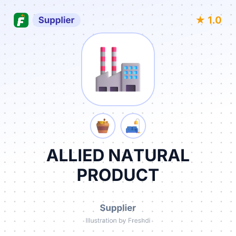 ALLIED NATURAL PRODUCT – summary card, no photo uploaded yet