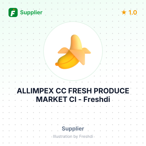 ALLIMPEX CC FRESH PRODUCE MARKET CI – summary card, no photo uploaded yet