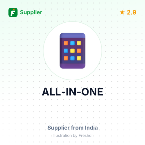 ALL-IN-ONE – summary card, no photo uploaded yet