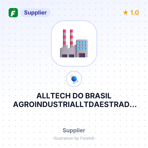 ALLTECH DO BRASIL AGROINDUSTRIALLTDAESTRADA MARIZA – summary card, no photo uploaded yet