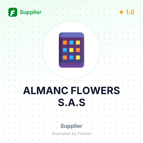 ALMANC FLOWERS S.A.S – summary card, no photo uploaded yet