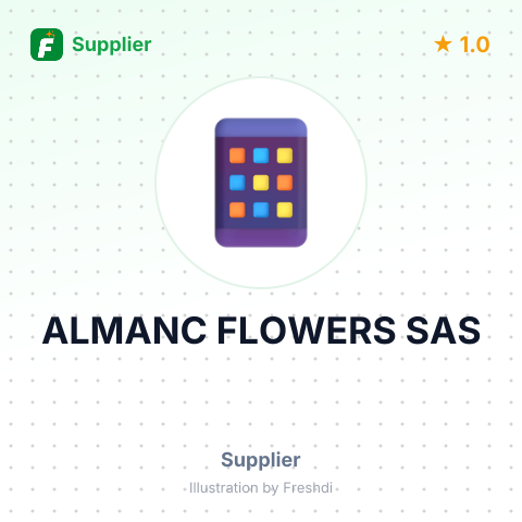 ALMANC FLOWERS SAS – summary card, no photo uploaded yet
