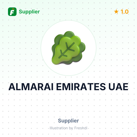 ALMARAI EMIRATES UAE – summary card, no photo uploaded yet