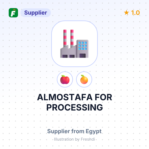 ALMOSTAFA FOR PROCESSING – summary card, no photo uploaded yet