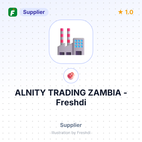 ALNITY TRADING ZAMBIA – summary card, no photo uploaded yet