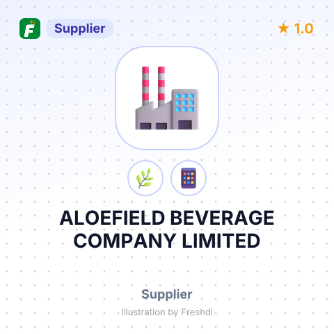 ALOEFIELD BEVERAGE COMPANY LIMITED – summary card, no photo uploaded yet