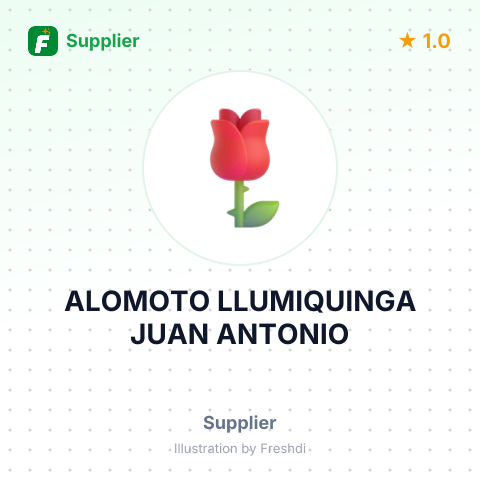 ALOMOTO LLUMIQUINGA JUAN ANTONIO – summary card, no photo uploaded yet