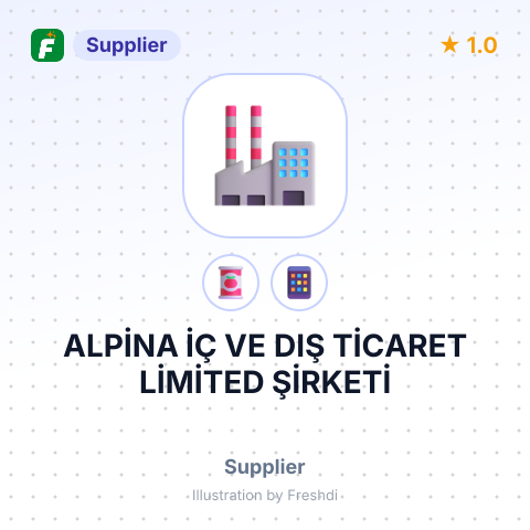 ALPİNA İÇ VE DIŞ TİCARET LİMİTED ŞİRKETİ – summary card, no photo uploaded yet