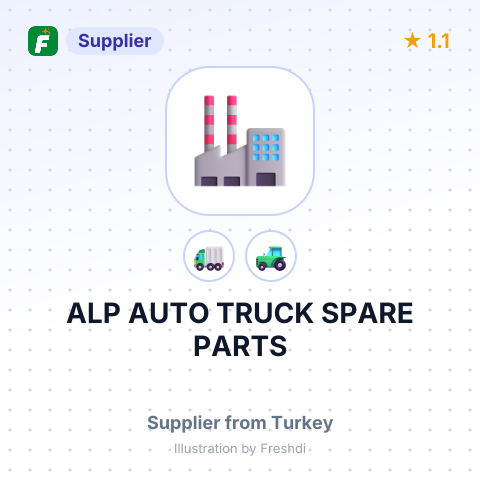 ALP AUTO TRUCK SPARE PARTS – summary card, no photo uploaded yet