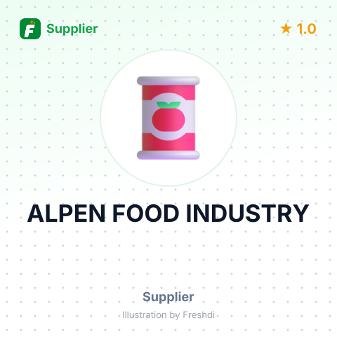 ALPEN FOOD INDUSTRY – summary card, no photo uploaded yet